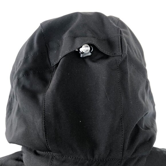 KILLTEC Black All-Weather Jacket Softshell 3/4 length detach hood Water Resist S - Picture 9 of 16